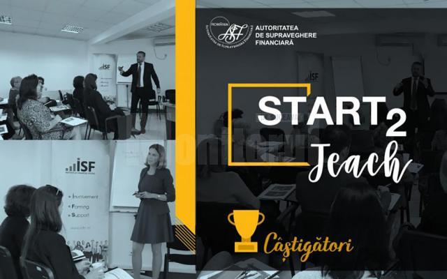 S-a lansat programul educațional „Start2Teach”, în scopul promovării educației financiare în învățământul preuniversitar