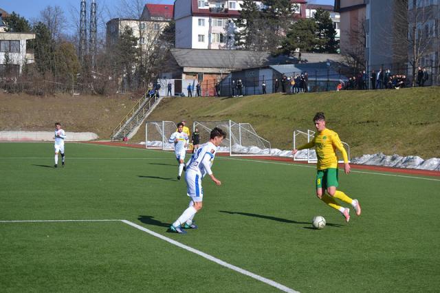 Atacantul Robert Martin a punctat de trei ori pentru Foresta în disputa cu FC Botoșani U19