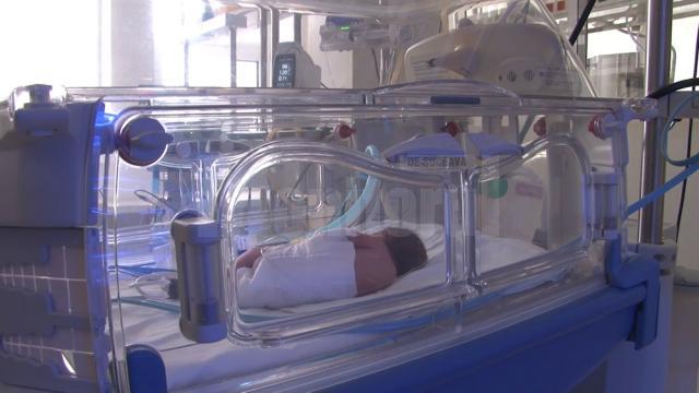 Bebeluşul a fost internat în maternitatea Spitalului de Urgență „Sfântul Ioan cel Nou” Suceava