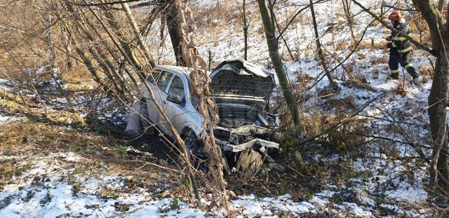 Opelul condus de femeia însărcinată