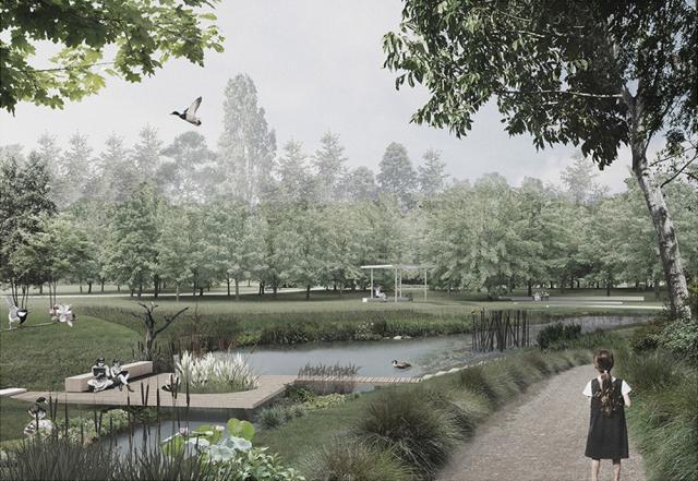 Proiectul câștigător al concursului pentru Parcul Feroviarilor din Cluj-Napoca