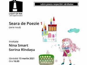 Seara de Poezie debutează în 2021 cu invitatele Nina Smart și Sorina Rîndașu