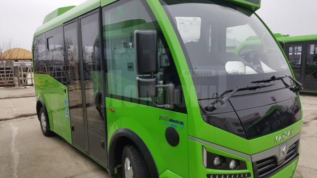 Încă 7 autobuze electrice mici completează parcul auto de transport public electric din Suceava