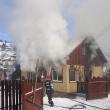 O casă din Mănăstirea Humorului, afectată de un incendiu puternic