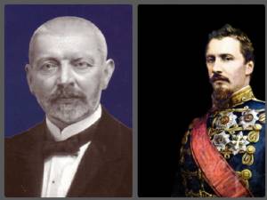 Franz Cavaler de Loges și Alexandru Ioan Cuza