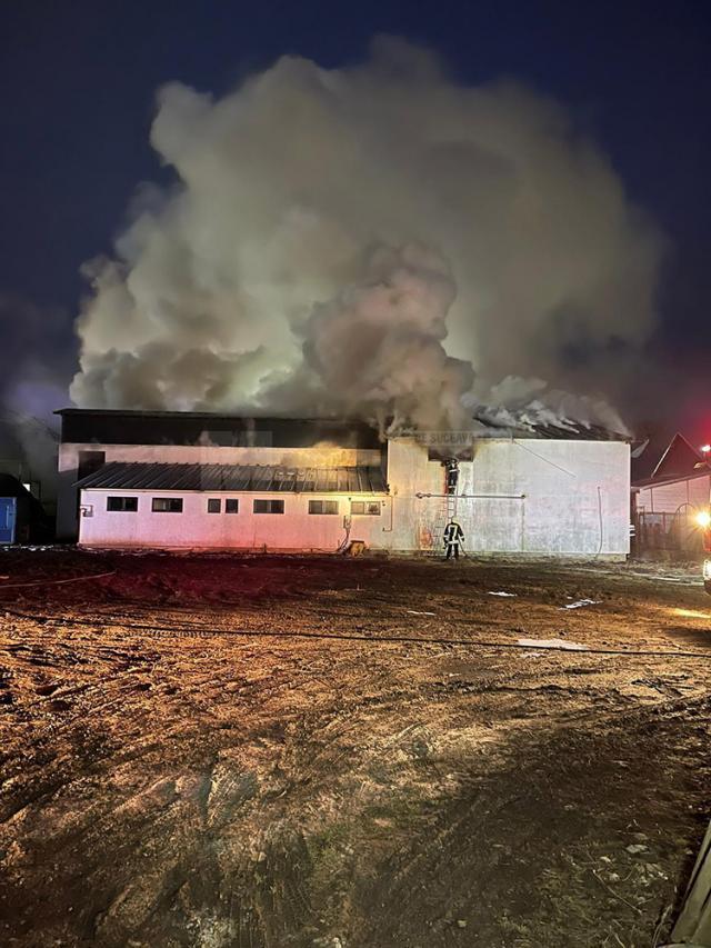 Incendiul a izbucnit miercuri seară la sauna de la Complexul Civica din Șcheia