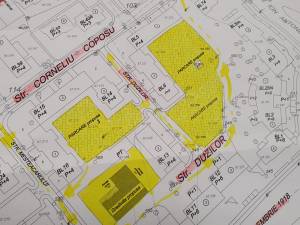 Distribuirea terenurilor eliberate de garaje – grădiniță și parcări rezidențiale în Obcini