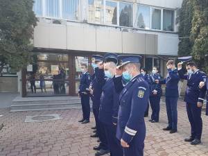 Polițiști înaintați în grad de Ziua Poliției Române