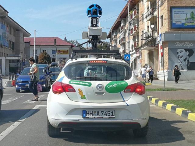 Mașinile Google Street View revin la Suceava