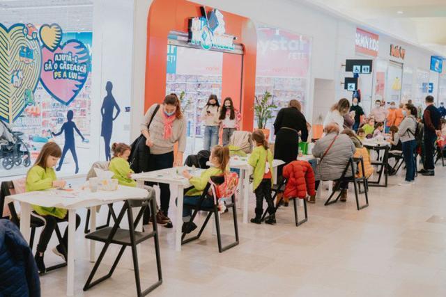 Ateliere de creație pentru copii, în weekend, la Iulius Mall Suceava