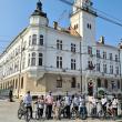 Tinerii ATOS au marcat „Marșul pentru viață!” printr-o plimbare cu bicicletele prin municipiul Suceava