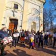 Circa 30 de persoane au protestat în Suceava împotriva restricţiilor