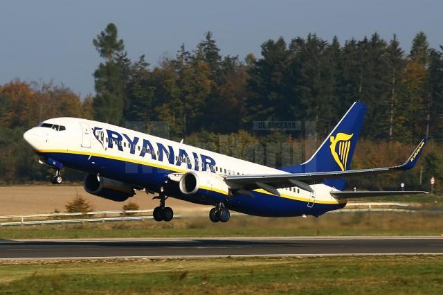 Flutur anunță că Ryanair va opera zboruri din Suceava către Bruxelles și Milano