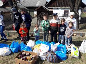 Campania „Săptămâna legumelor şi a fructelor donate”, desfășurată la Școala Gimnazială Pârteștii de Sus