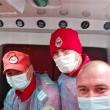 Trei pompieri ai echipajului SMURD Dolhasca au moșit nașterea unui copilaș grăbit să vină pe lume