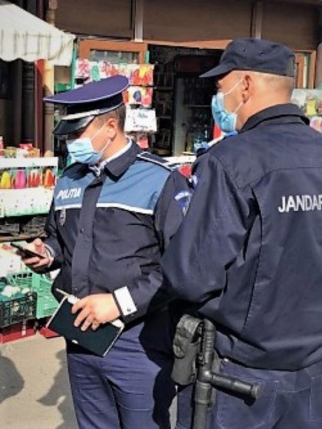 Polițiștii care au desfășurat activități în context Covid-19 au aplicat 85 sancțiuni contravenționale, în valoare de 23.500 lei