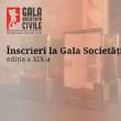 S-a dat startul înscrierilor de proiecte la Gala Societății Civile 2021