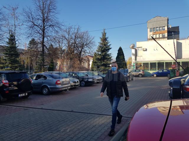 Vinerea verde - Indiferent de vreme, angajații DS Suceava vin la muncă pe jos, în fiecare zi de vineri