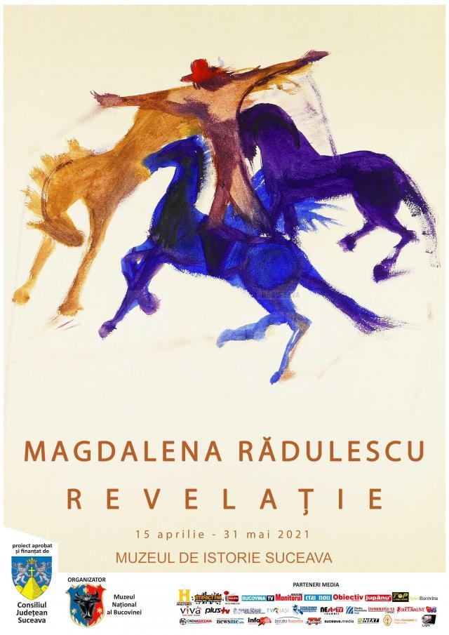 Expoziția de grafică și pictură a artistului plastic Magdalena Rădulescu, la Muzeul Național al Bucovinei