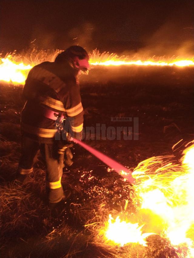 Multe incendii de vegetație, pe 28 de hectare, în ziua de marți