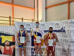 Cei trei medaliați ai CSM Suceava la Cupa României pentru juniori