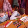 Zeci de semne de carte realizate de copii din Șerbăuți vor lua drumul Spaniei