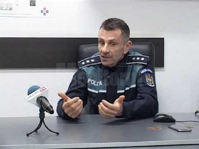Comisarul-șef de poliție Marian Pătrașcu. Foto Ziarul de Vrancea