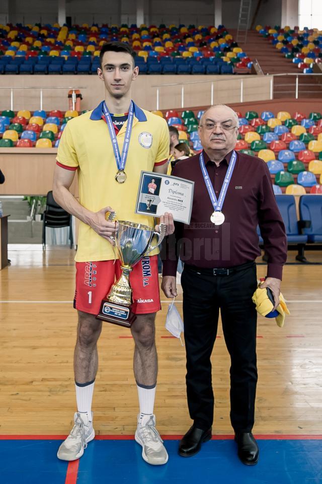 Alexandru Rata a fost desemnat cel mai bun tanar jucator din Romania