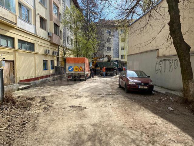 Lucrări de modernizare pe strada Ion Grămadă, pe o suprafață de 1.200 de mp