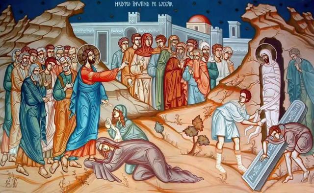 Sâmbăta lui Lazăr, anticiparea Învierii Domnului