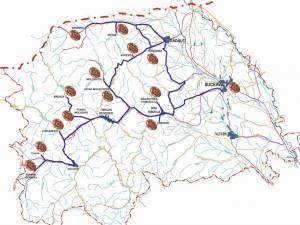 Traseul rutei culturale „Drumul Ouălor Încondeiate în Bucovina”