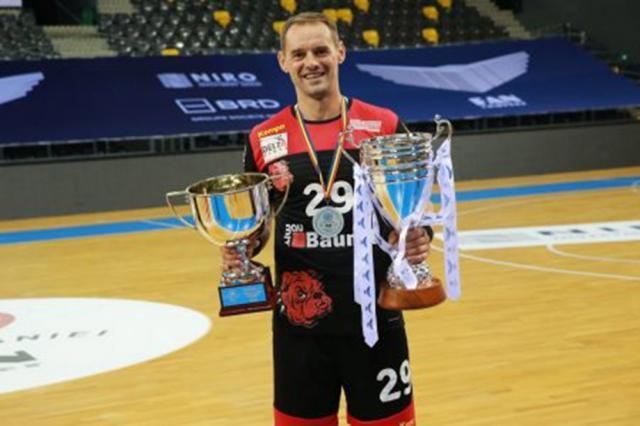 Răzvan Gavriloaia este om de bază la campioana României, Dinamo