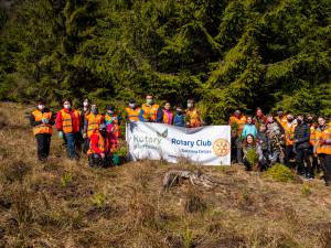 O viitoare pădure cu aproape 3000 de arbori de brad și molid a fost plantată cu voluntari și personal silvic la Ocolul Silvic Stulpicani