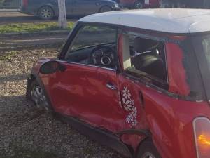 accident cornu luncii