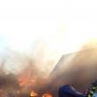 incendiu fratauti