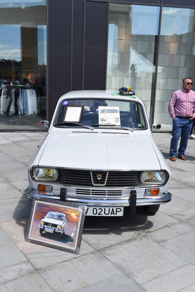 Cea de a doua mașină Dacia 1300 ieșită de pe porțile uzinei în anul 1969
