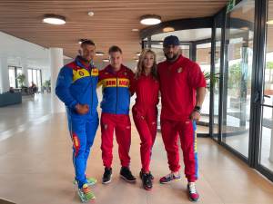 Toti cei patru sportivi care au reprezentat Suceava la Europenele de Culturism din Spania