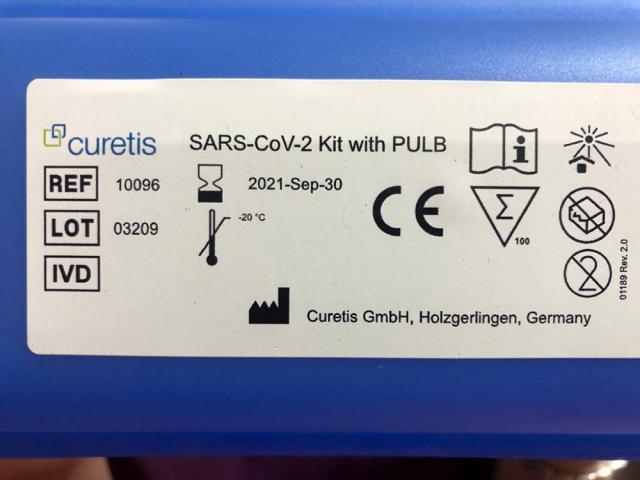 Pentru teste RT-PCR, laboratorul Biotest folosește reactivi de producție germană
