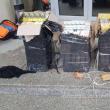 Mai mulți cărăuși au abandonat 5.000 de pachete de țigări de contrabandă și au fugit ...