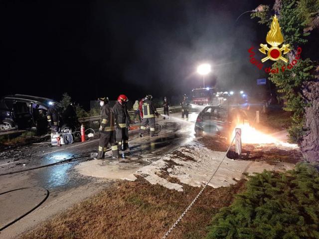 Imagine de la accidentul din Italia