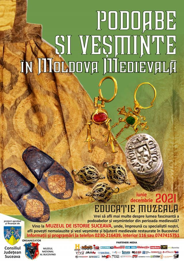 Proiectul educațional „Podoabe şi veșminte în Moldova medievală”, la Muzeul de Istorie Suceava