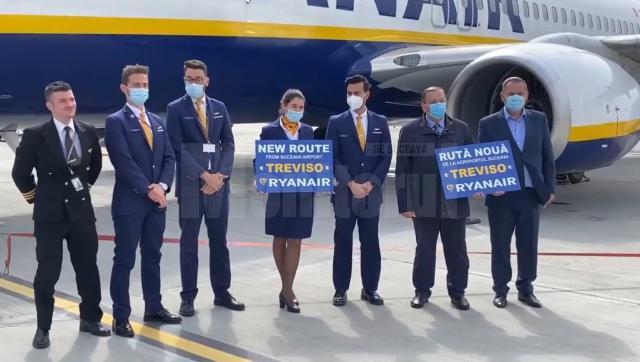 Ryanair a început operarea curselor de pe Aeroportul Suceava, cu zboruri către cinci destinații