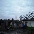 Dezastru lăsat în urmă de un incendiu, într-o gospodărie din Dornești