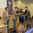 În cadrul evenimentului au fost premiați și studenții cu rezultate deosebite la olimpiade
