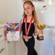 Mara Emilia Frunză, în vârstă de 10 ani, campioană europeană la dans contemporan, titlu obținut în Croația