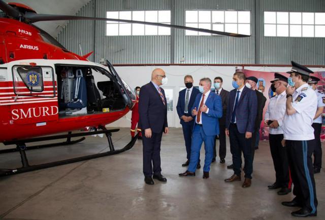 Elicopterul SMURD pentru Câmpulung Moldovenesc a fost livrat de Airbus Helicopters Romania