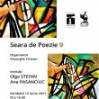 Seara de Poezie 9, cu poetele Olga Ștefan & Ana Pasanciuc, sâmbătă