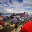 Pagube de 100.000 de lei în urma puternicului incendiu de la Berchișești