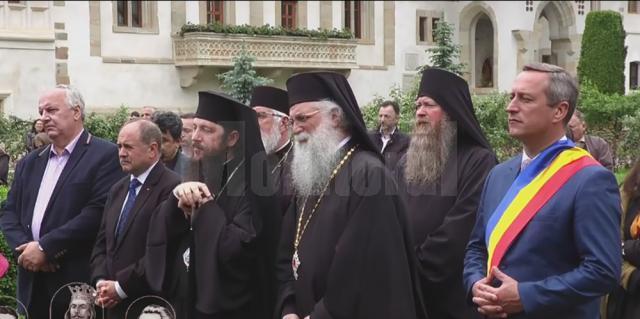 Preoții şi oficialitățile au fost alături de cei prezenți la debutul manifestărilor de la Putna