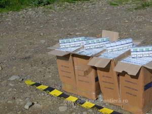 Aproape 10.000 de pachete de țigări de contrabandă, confiscate în doar cinci minute